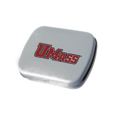 Umass Silver Rectangular Peppermint Tin ‘umass’ logo