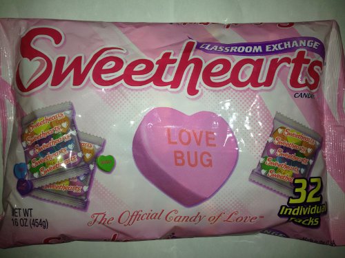 Valentine Sweethearts Candies (32 Individual Packs) logo