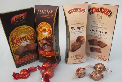 Valentines Day Gift Alternative Bailey’s Milk Chocolate Truffles Plus A 3.3 Oz Bar and Kahula Milk Chocolate Truffles Plus A 3.3oz Bar logo