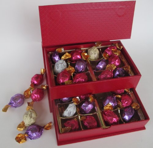 Valentine’s Day Gift Alternative – Godiva Chest Gift Box For Mom Filled With An Assortment Of Godiva Gems logo