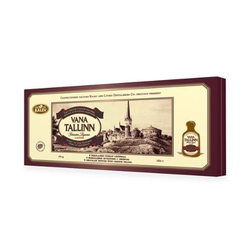 Vana Tallinn Liqueur Filled Chocolate Candy 160g logo