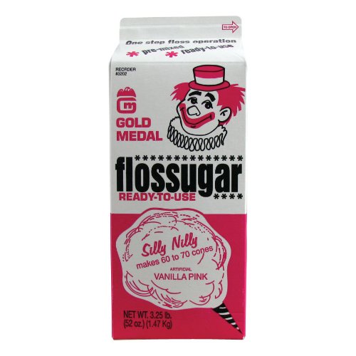 Vanilla Pink Flossugar, 6-1/2 Gallon Cartons / Case logo