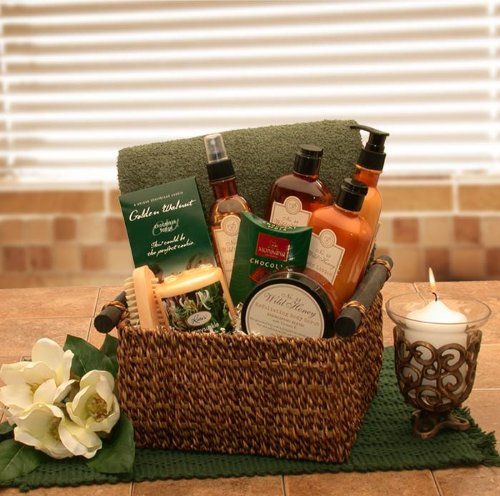 Vanilla Spa Indulgence Set – Bath and Body Gift Basket logo