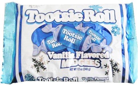 Vanilla Tootsie Roll Midgees Limited Edition 12oz logo