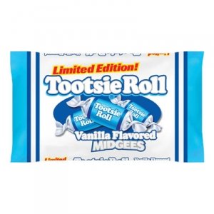 Vanilla Tootsie Roll Midgees Limited Edition 16 Oz logo