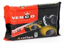 Venco Licorice Topdrop 4 Pack Rolls (Pack of 4) logo