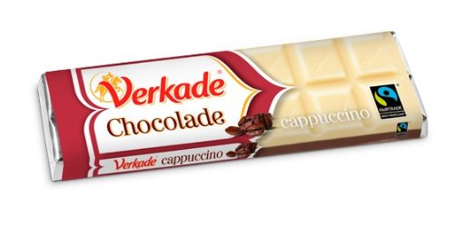 Verkade Chocolade Reep Cappuccino (cappuccino Chocolate Bar) -12 Bars Ea X 2.65oz /75gr logo