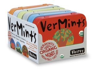 Vermints Organic Variety 6 Pack – 1 Tin Of Each Flavor logo