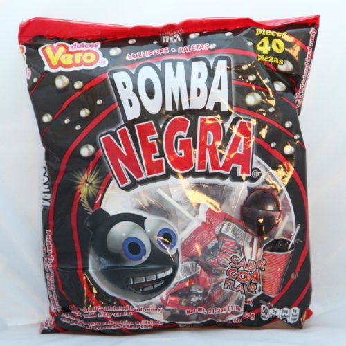 Vero Bomba Negra Lollipops (40 Ct) logo