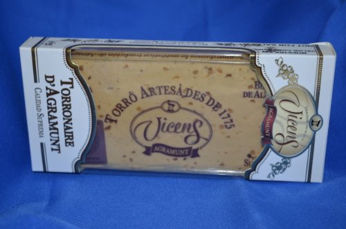 Vicens Soft Almond Turron (turron Blando De Almendras) 10.6 Oz (300 G) logo