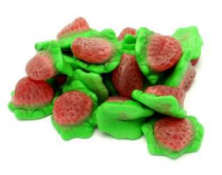 Vidal Jelly Filled Gummi Strawberries Candy, 16 Oz logo