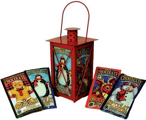 Village Du Gourmet Festive Hot Chocolate Lantern Gift Set logo