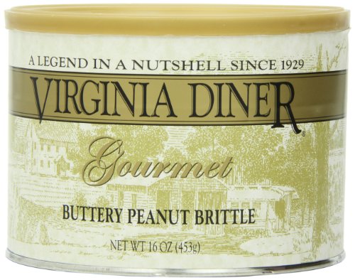 Virginia Diner Peanut Brittle, Buttery, 16-ounce logo