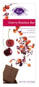 Vosges Cherry Rooibos Exotic Chocolate Bar 4pk logo