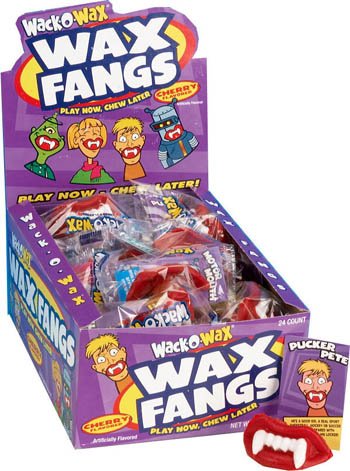 Wack-o-wax Fangs: 24 Count logo