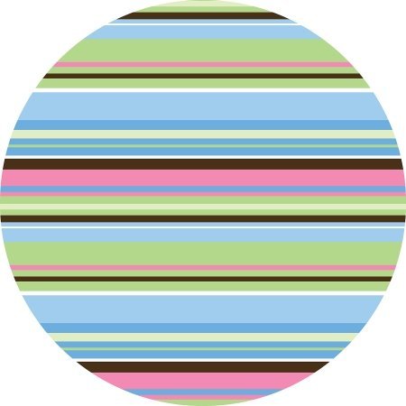 Wallpops Wpd93800 Ribbon Candy Blue Dot Pack of 2 logo