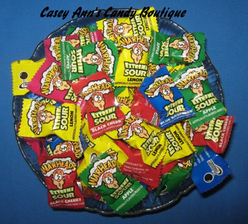 Warhead Sour Candy Assorted 1lb 115 Pieces logo