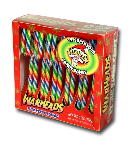 Warheads Candy Cane logo