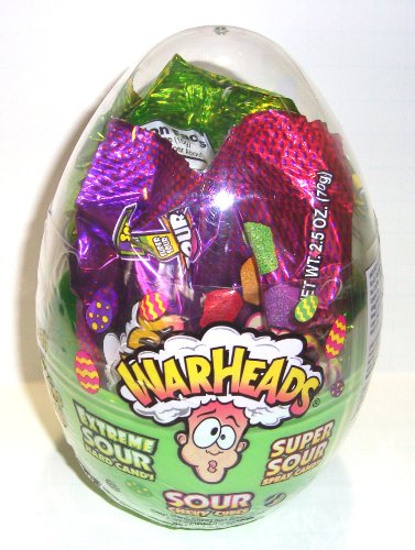 Warheads Sour Candy Egg Hard Chewy Spray logo