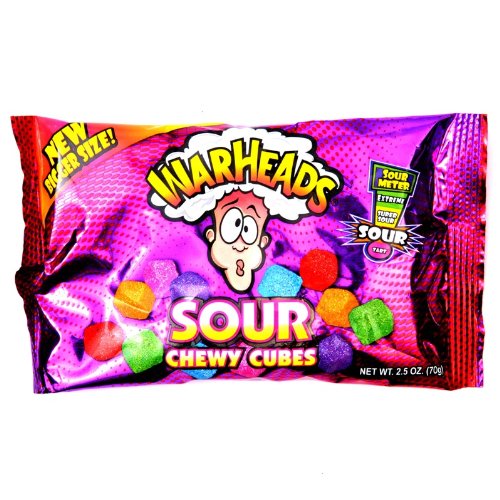 Warheads – Sour Chewy Cubes 70g logo