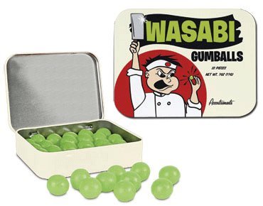 Wasabi Flavored Gumballs logo