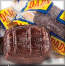 Washburn Dad’s Wrapped Root Beer Barrels ~ 2 Lbs ~ Old Fashioned Flavor logo