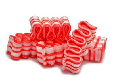 Washburn Mini Ribbon Peppermint Candy 1.5 Lb logo