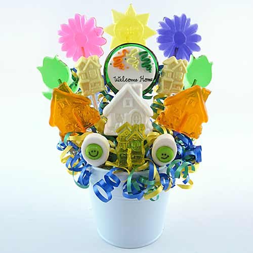 Welcome Flowers & Home Lollipop Bouquet logo