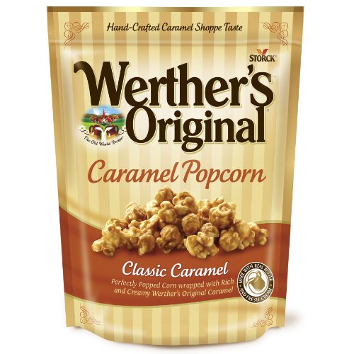 Werther’s Original Caramel Popcorn, 6 Ounce logo