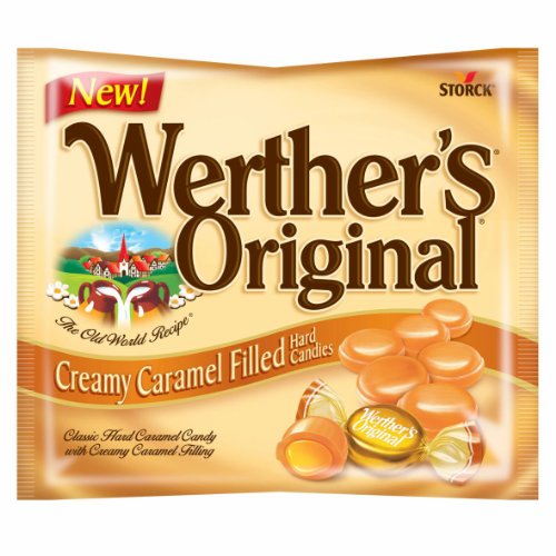 Werther’s Original Creamy Caramel Filled, 10 ounce (Pack of 6) logo
