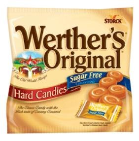 Werthers Original Sugar Free Candy – 3 Oz Each,12 logo