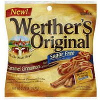 Werther’s Original Sugar Free Caramel Cinnamon Hard Candies 2.75 Oz logo