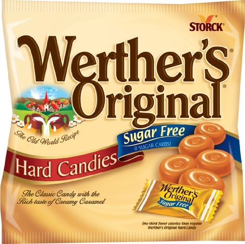 Werther’s Sugar Free Hard Candy, Original, 2.75 Ounce (Pack of 12) logo