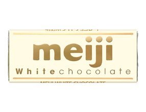 White Chocolate By Meiji From Japan 40g logo