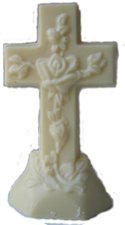 White Chocolate Easter Cross 3 Oz. Communion and Christening Too logo