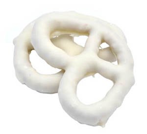 White Chocolate Pretzels, 1 Lb logo