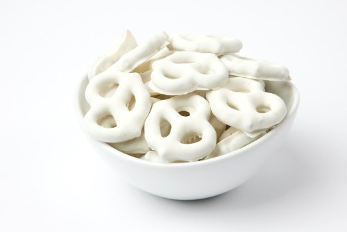 White Frosted Pretzels (10 Pound Case) logo