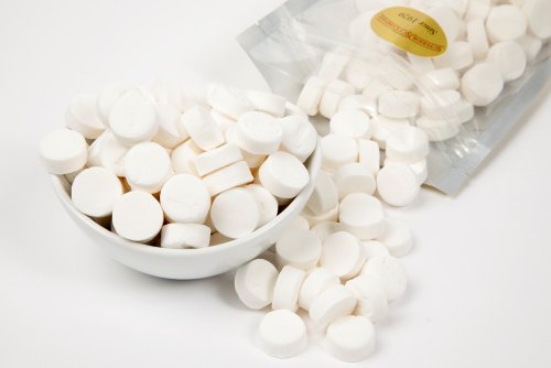 White Peppermint Canada Mints (1 Pound Bag) logo