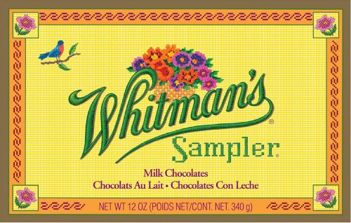 Whitman’s Sampler Milk Chocolate, 12 ounce Boxes (Pack of 3) logo