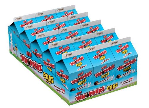 Whoppers Easter Mini Eggs, 3.75 ounce Cartons (Pack of 15) logo