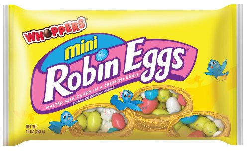 Whoppers Easter Mini Robin Eggs, 10 ounce Bags (Pack of 8) logo