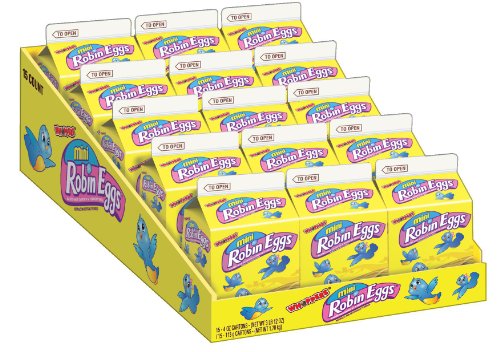 Whoppers Easter Mini Robin Eggs, 4 ounce Cartons (Pack of 15) logo