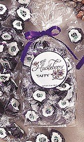 Wild Huckleberry Taffy, 12oz logo