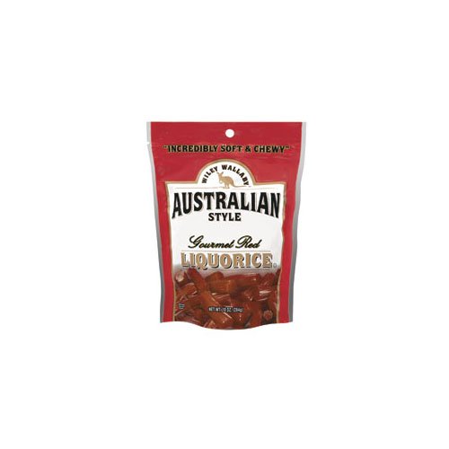 Wiley Wallaby Aussies Style Red Licorice (economy Case Pack) 10 Oz Bag (Pack of 8) logo