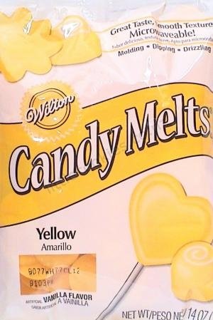 Wilton Candy Melts 14-ounce, Yellow logo