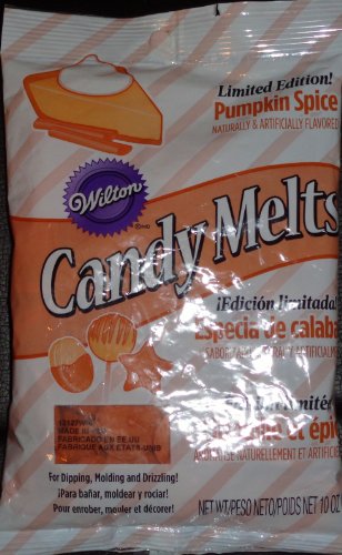 Wilton Candy Melts Limited Edition Pumpkin Spice 2-10 .Oz Bags logo