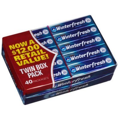 Winter Fresh Winter Fresh 20 Twin Pack, 40-count logo