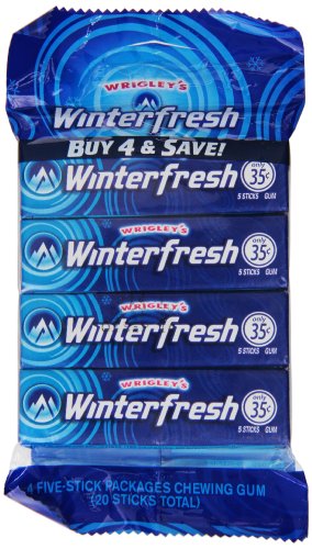 Winterfresh Chewing Gum, Winterfesh, 5.71 Ounce logo