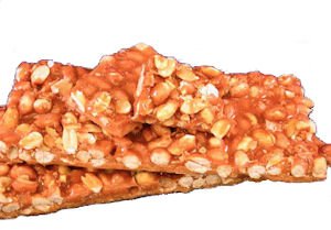 Wockenfuss Candies Peanut Brittle, (2 – 8 Oz. Bags) logo