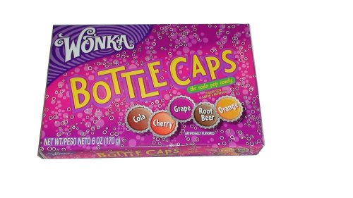 Wonka Bottle Caps Hard Candy, Soda Pop Flavors 6-oz logo